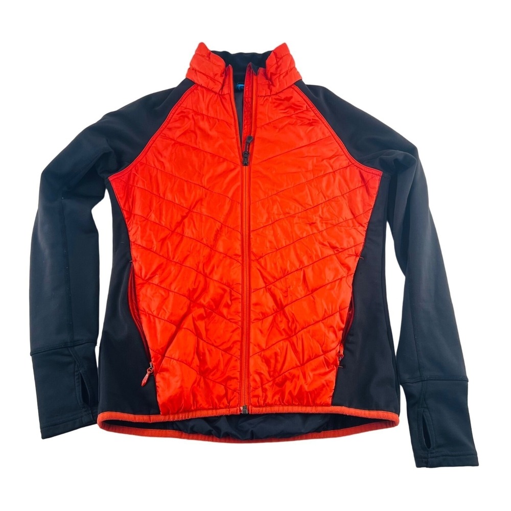 Eastern Mountain Sports Women's Jacket size Small Primaloft ASCENT Series Orange